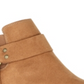 Style & Co. Women's Winnde Harness Booties Ankle Boots Brown Size 6M