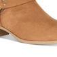 Style & Co. Women's Winnde Harness Booties Ankle Boots Brown Size 6M