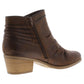 Baretraps Women's Bethany Ankle Almond Toe Booties Brown  Size 6,