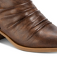 Baretraps Women's Bethany Ankle Almond Toe Booties Brown  Size 6,