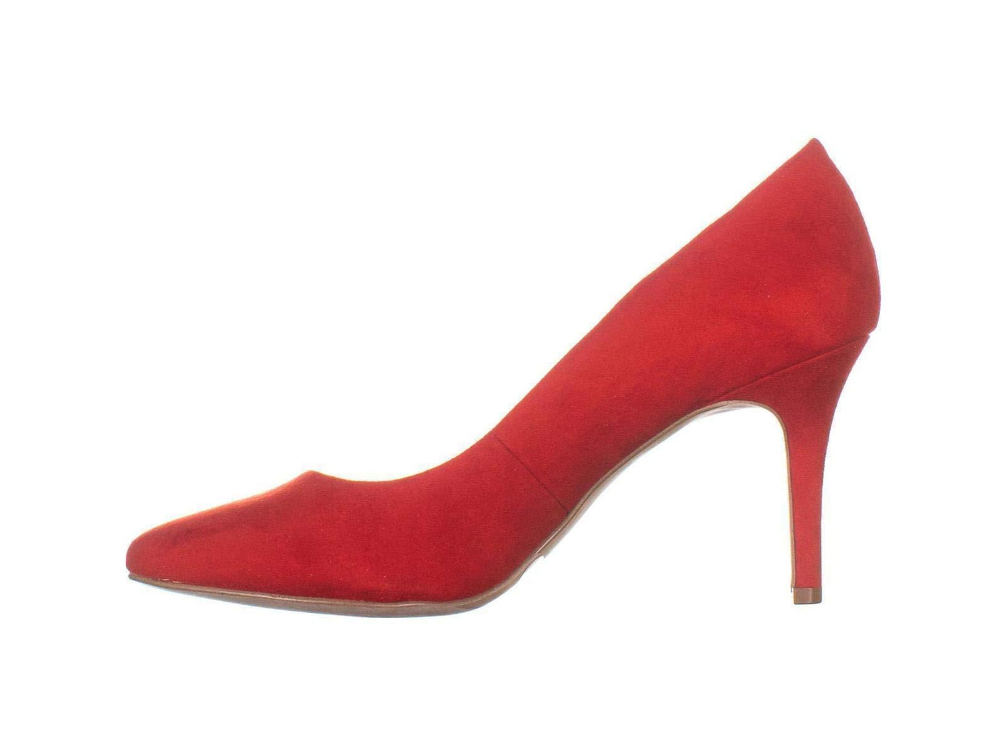 INC International Concepts Womens Zitah Suede Pointed Toe, Red Lava, Size 6