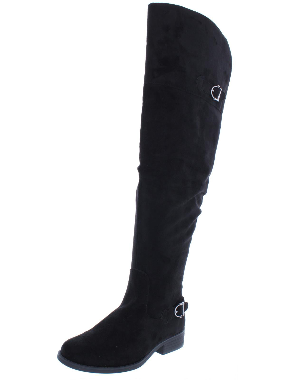 American Rag Women's Adarra Wide Calf Riding Boots Black Size6.5 M