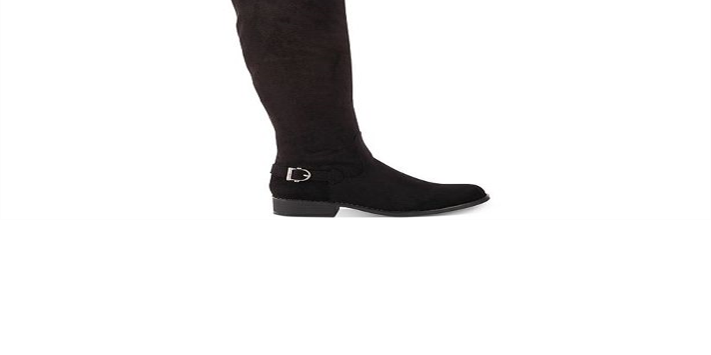 American Rag Women's Adarra Wide Calf Riding Boots Black Size6.5 M