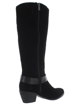 American Rag Womens Tegan Suede Tall Knee-High Boots Black 6.5 Medium