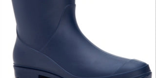 Charter Club Women's Shoes Camylla Rubber Closed Toe Mid Calf Rainboots Blue Size 6M
