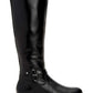 Style & Co Women's Kindell Leather Closed Toe Mid-Calf Fashion Boots Black Size 6M