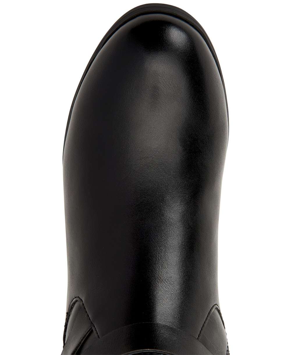 Style & Co Women's Kindell Leather Closed Toe Mid-Calf Fashion Boots Black Size 6M