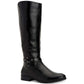 Style & Co Women's Kindell Leather Closed Toe Mid-Calf Fashion Boots Black Size 6M