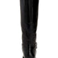 Style & Co Women's Kindell Leather Closed Toe Mid-Calf Fashion Boots Black Size 6M