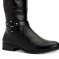 Style & Co Women's Kindell Leather Closed Toe Mid-Calf Fashion Boots Black Size 6M