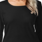 Karen Scott Women's Scoop Neck Top Black Size XX-Large