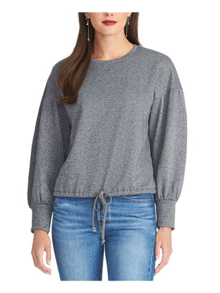 Rachel Roy Women's Long Sleeve Crew Neck Sweater Gray Size X-Small