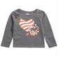 Epic Threads Little Girl's Candy Heart T-Shirt Gray Size -6X
