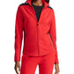 Ralph Lauren Women's Color Block Ziup Jacket Red Size Medium
