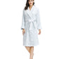 INK+IVY Women's Embossed Plush Robe White Size Large