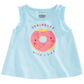 First Impressions Baby Girl's Donut Graphic Top Blue Size -2T