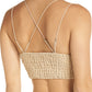 Free People Women's Madonna Bralette Brown Size Large