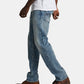 Silver Jeans Co. Men's Tapered Relaxed Fit Denim Jeans Blue Size 40X30