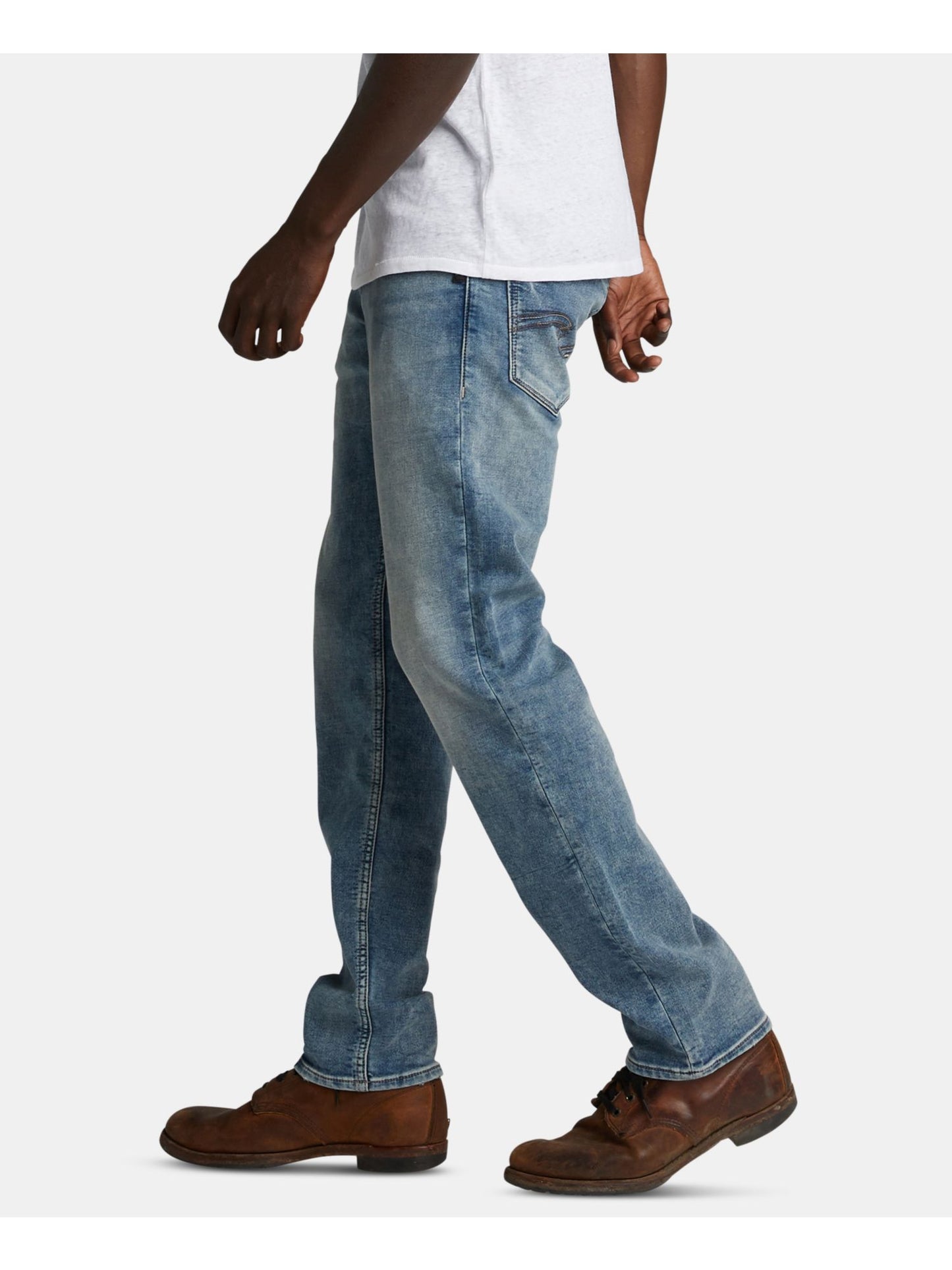 Silver Jeans Co. Men's Tapered Relaxed Fit Denim Jeans Blue Size 40X30