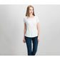 Style & Co Women's Pocketed Heather Short Sleeve V Neck T-Shirt -Gray Size Petite Large