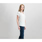 Style & Co Women's Pocketed Heather Short Sleeve V Neck T-Shirt -Gray Size Petite Large