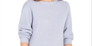 Calvin Klein Women's Cotton Sweater Blue Size L