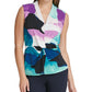 DKNY Women's V Neck Knotted Twist Top Black Size X-Large