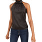 Kendall + Kylie Women's Sleeveless Evening Top Black Size X-Large
