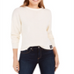 Calvin Klein Women's Cotton Sweater -White Size -L