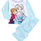 Ame Toddler Girl's 2 Pc Frozen Fleece Pajamas Set Blue Size 2T