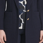 DKNY Women's Two Button Topper Jacket Blue Size 2