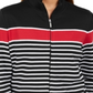 Karen Scott Women's Printed Mock Neck Jacket Black Size XS