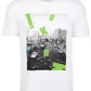 Ideology Men's City Street Graphic T-Shirt White Size XX-Large