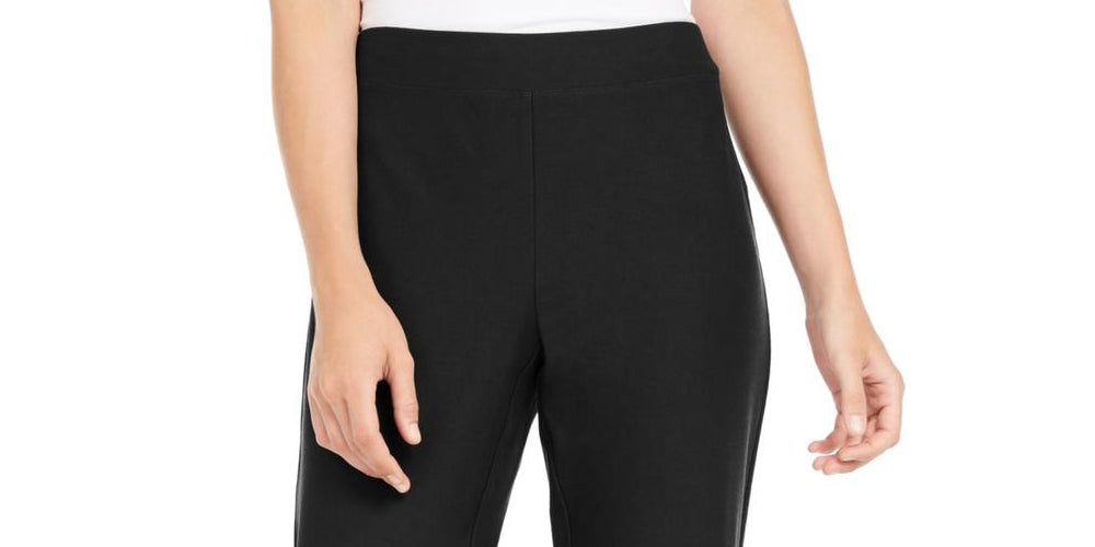 Eileen Fisher Women's Slim Zip Ankle Knit Pants Size Petite Large