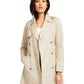 Charter Club Women's Classic Solid Trench Coat Brown Size Small