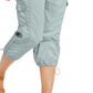 Style & Co Women's Cargo Capri Pants Green Size 10