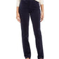 Charter Club Women's Lexington Corduroy Tummy Control Pants Blue Size 10