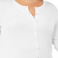 Charter Club Women's Plus Crew Neck Cardigan White Size XXXL
