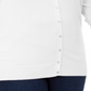 Charter Club Women's Plus Crew Neck Cardigan White Size XXXL