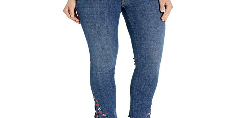 Levi's Women's Zippered Pocketed Straight Leg Jeans Blue Size 26