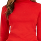 Charter Club Women's Pima Turtleneck Top Red Size X-Small