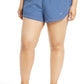 Nike Women's Fitness Running Shorts Blue Size 2X