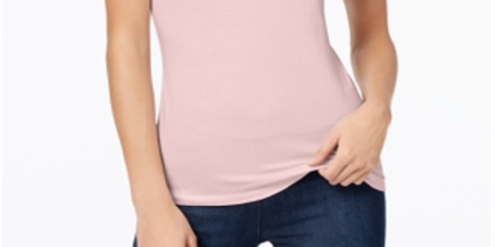 Maison Jules Women's Adjustable Camisole Pink Size XX-Large