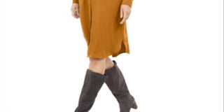 Alfani Women's Tie Front Shirt Dress Yellow Size 4 Petite