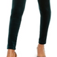 INC International Concepts Women's Velvet Pull on Skinny Pants Green Size 6