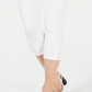 Charter Club Women's Tummy Control Bristol Capri Jeans White Size 16