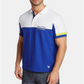 Nautica Men's Classic Fit Moisture Wicking Colorblocked Logo Polo Shirt Blue Size XX-Large