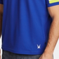 Nautica Men's Classic Fit Moisture Wicking Colorblocked Logo Polo Shirt Blue Size XX-Large