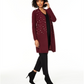 Charter Club Women's Pure Cashmere Embellished Cardigan Red Size L