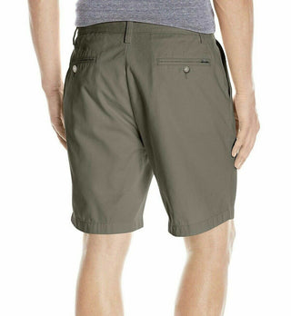 Nautica Men's Stretch Classic Fit Deck Shorts Green Size 42